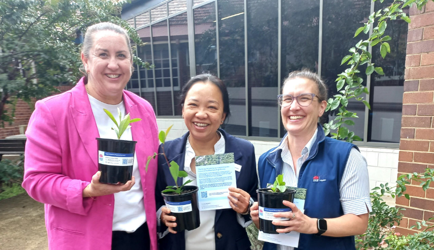 ‘Adopt a Seedling’ Initiative Takes Root as Part of Ryde Hospital Redevelopment