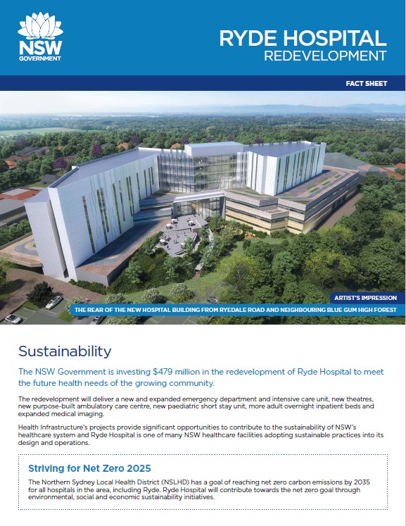 Sustainability Fact Sheet